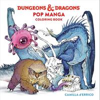 Dungeons & Dragons Pop Manga Coloring Book