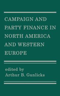 Campaign and Party Finance in North America and Western Europe