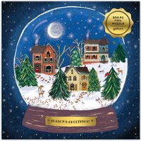 Winter Snow Globe 500 Piece Puzzle