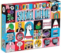 Life Before Social Media Puzzle (1000 Piece)
