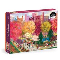 Joy Laforme Autumn At The City Market 1000 Piece Puzzle