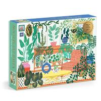 Houseplant Haven 1000 Piece Foil Puzzle
