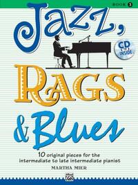 Jazz Rags & Blues BK 3 Grade 3 BK & CD