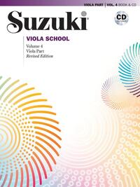 Suzuki Viola School Vol 4 Rev/