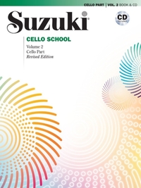 Suzuki Cello Scholl Volume 2 Book And CD