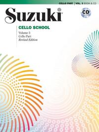 Suzuki Cello School Vol 3 Rev/