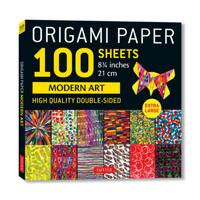 Origami Paper 100 sheets Modern Art 8 1/4"