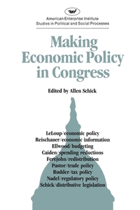 Making Economic Policy in Congress