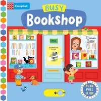 Busy Bookstore: Push, Pull, Slide