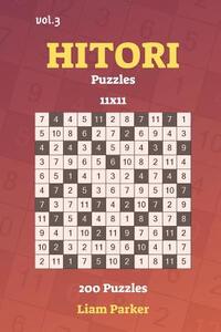 Hitori Puzzles - 200 Puzzles 11x11 vol.3