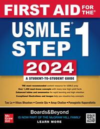 Le, T: First Aid for the USMLE Step 1 2024