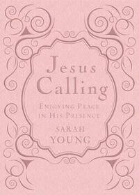 Jesus Calling, Pink Leathersoft, with Scripture References