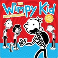 Wimpy Kid 2026 Wall Calendar with 50 Bonus Stickers