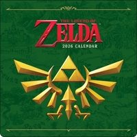 Legend of Zelda 2026 Wall Calendar