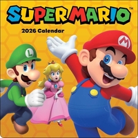 Super Mario 2026 Wall Calendar