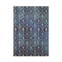 Blue Velvet Midi Lined Journal