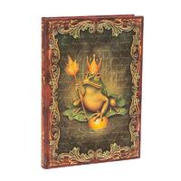 The Brothers Grimm, Frog Prince (Fairy Tale Collection) Midi Unlined Hardback Journal (Elastic Band Closure)