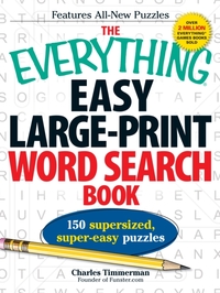 The Everything Easy Large-Print Word Search Book