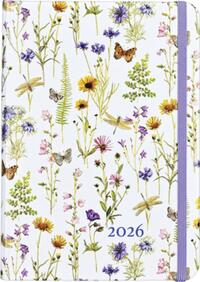 2026 Wildflower Garden Weekly Planner (16 Months, Sept 2025 to Dec 2026)
