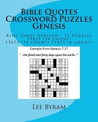 Bible Quotes Crossword Puzzles - Genesis