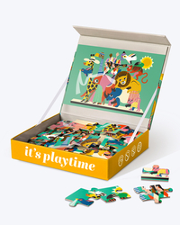 Animal Carnival 24 Piece Kids Jigsaw Puzzle - Fun & Educational Puzzle for Ages 4+