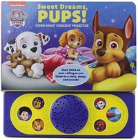 Nickelodeon PAW Patrol: Sweet Dreams, Pups! Good Night Starlight Projector Sound Book