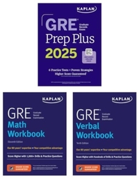 GRE Complete Ninth Edition (2026): Includes 6 Full Length Practice Tests, 2500+ Practice Questions + Online Access to 1000+ Question Bank, Video Explanations, and a Kaplan Live Online Class