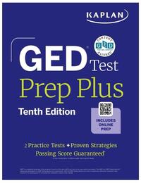GED Test Prep Plus, Tenth Edition (2026): Includes a Diagnostic Pretest, 2 Full Length Practice Tests, 1000+ Practice Questions, and 60+ Online Videos