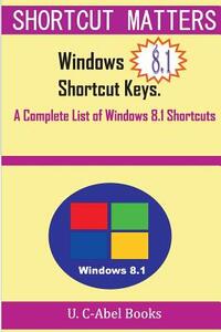 Windows 8.1 Shortcut Keys: A Complete List of Windows 8.1 Shortcuts