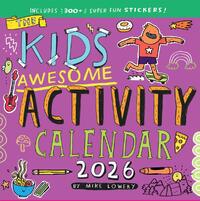 Kid's Awesome Activity Wall Calendar 2026