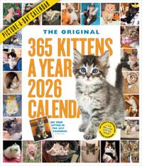 365 Kittens-A-Year Picture-A-Day(r) Wall Calendar 2026