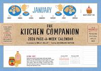 Kitchen Companion Page-A-Week Calendar 2026