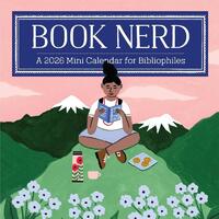 Book Nerd Mini Wall Calendar 2026