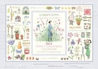 Garden Days Week-to-View Planner A4 Calendar 2025