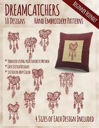 Dreamcatchers Hand Embroidery Patterns