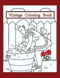 Vintage Coloring Book: Vintage drawings from 1944