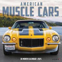 American Muscle Cars 2026 Mini Wall Calendar