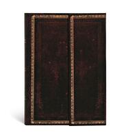 Black Moroccan (Old Leather Collection) Mini Lined Journal