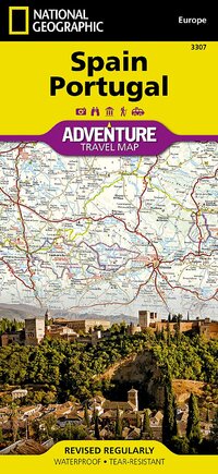National Geographic Adventure Map - Spain and Portugal