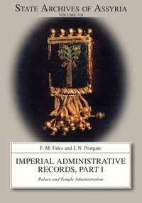 Imperial Administrative Records, Part I