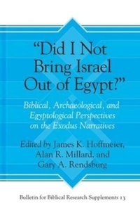 “Did I Not Bring Israel Out of Egypt?”