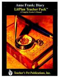 Litplan Teacher Pack: Anne Frank: Diary of a Young Girl