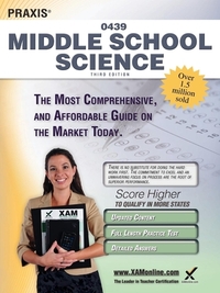 Praxis Middle School Science 0439 Teacher Certification Study Guide Test Prep