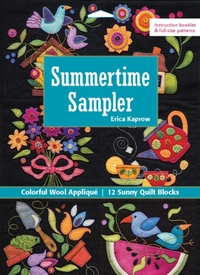 Summertime Sampler: Colorful Wool Appliqué - Sunny Quilt Blocks