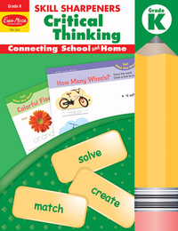 Skill Sharpeners: Critical Thinking, Kindergarten Workbook
