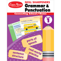 Skill Sharpeners: Grammar & Punctuation, Grade 1 Workbook