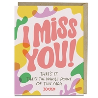 6-Pack Em & Friends I Miss You Greeting Card
