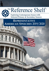Reference Shelf: Representative American Speeches, 2019-20