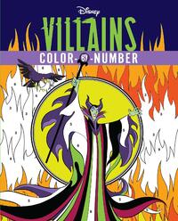 Disney Villains Color-By-Numbe