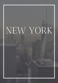 New York: A decorative book for coffee tables, end tables, bookshelves and interior design styling Stack city books to add decor